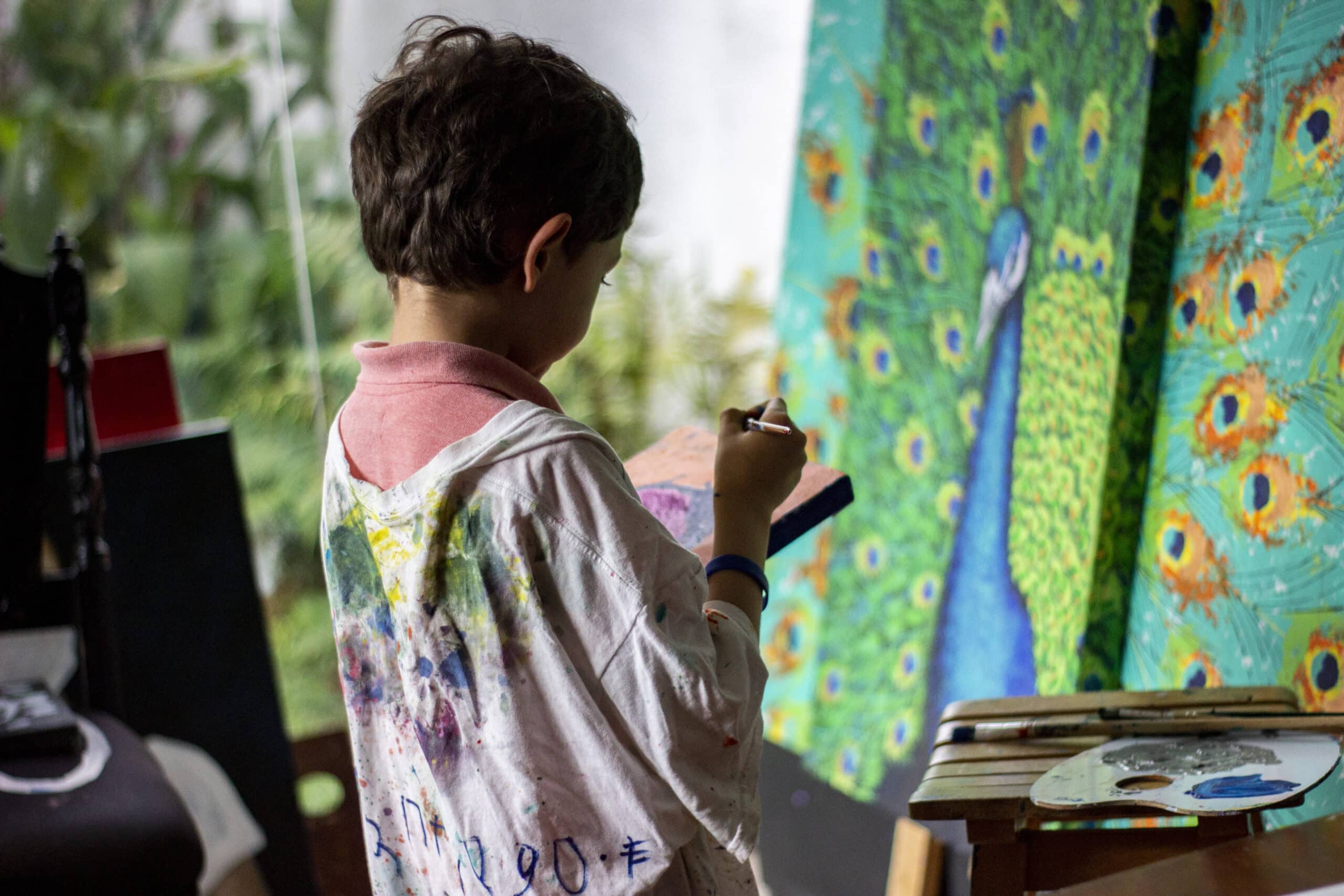 My son is the main inspiration for my work