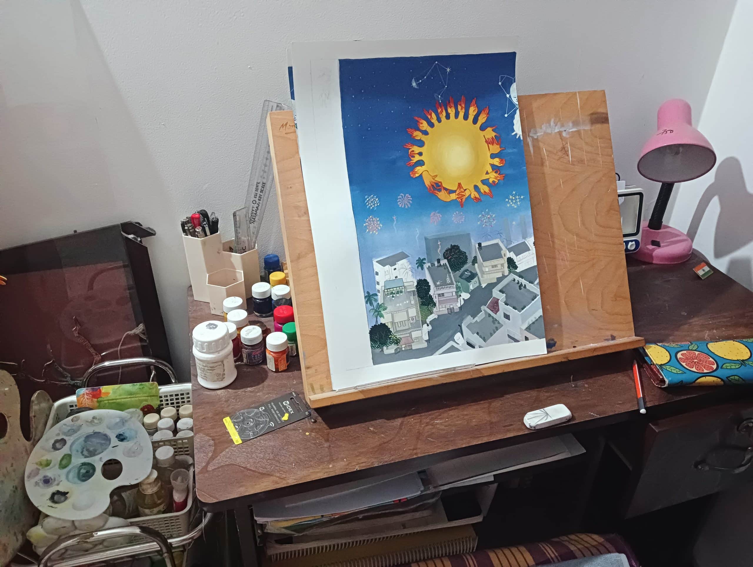 In the studio: where ideas come to life and time stands still