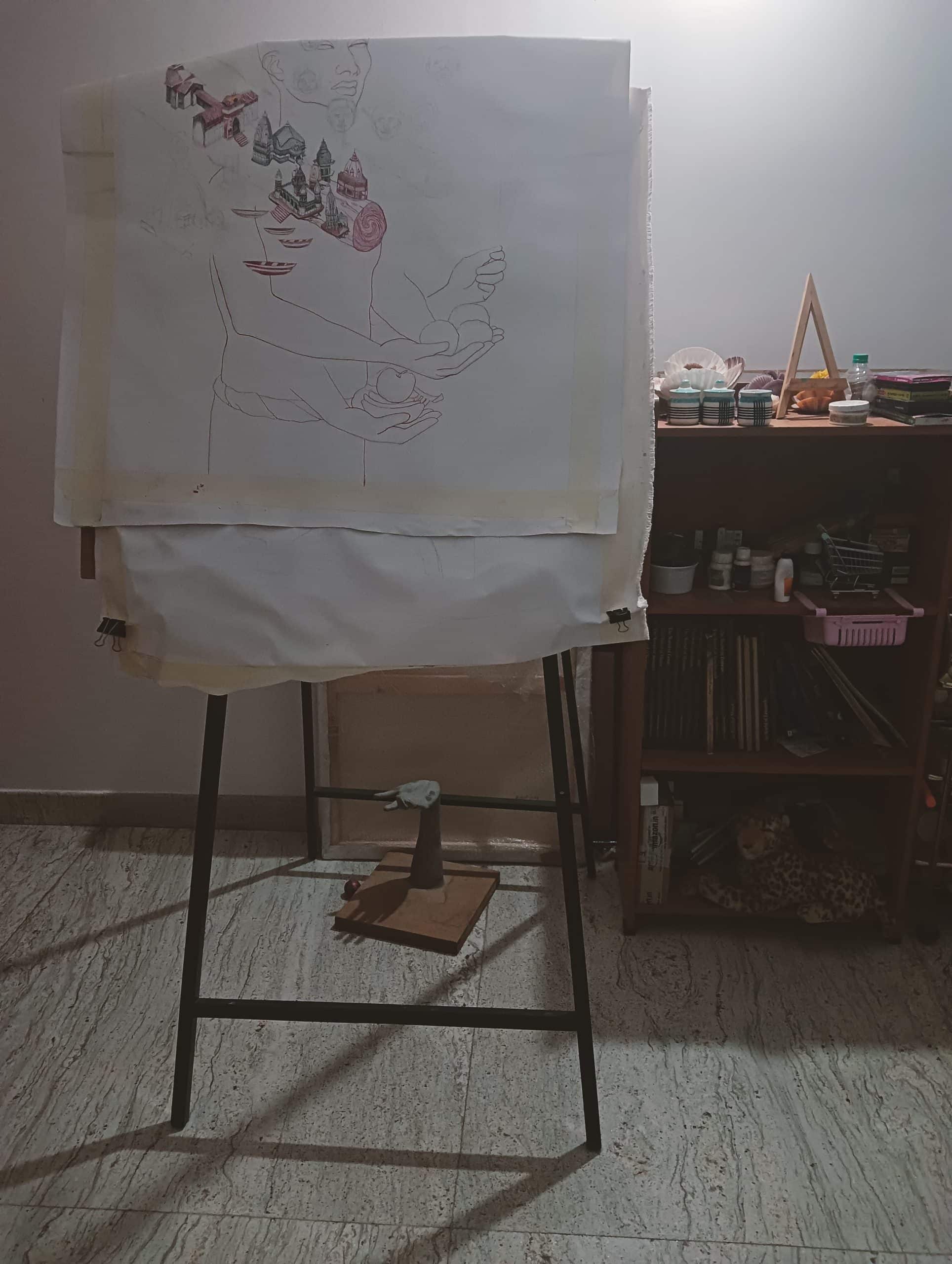 Behind the scenes of imagination at work