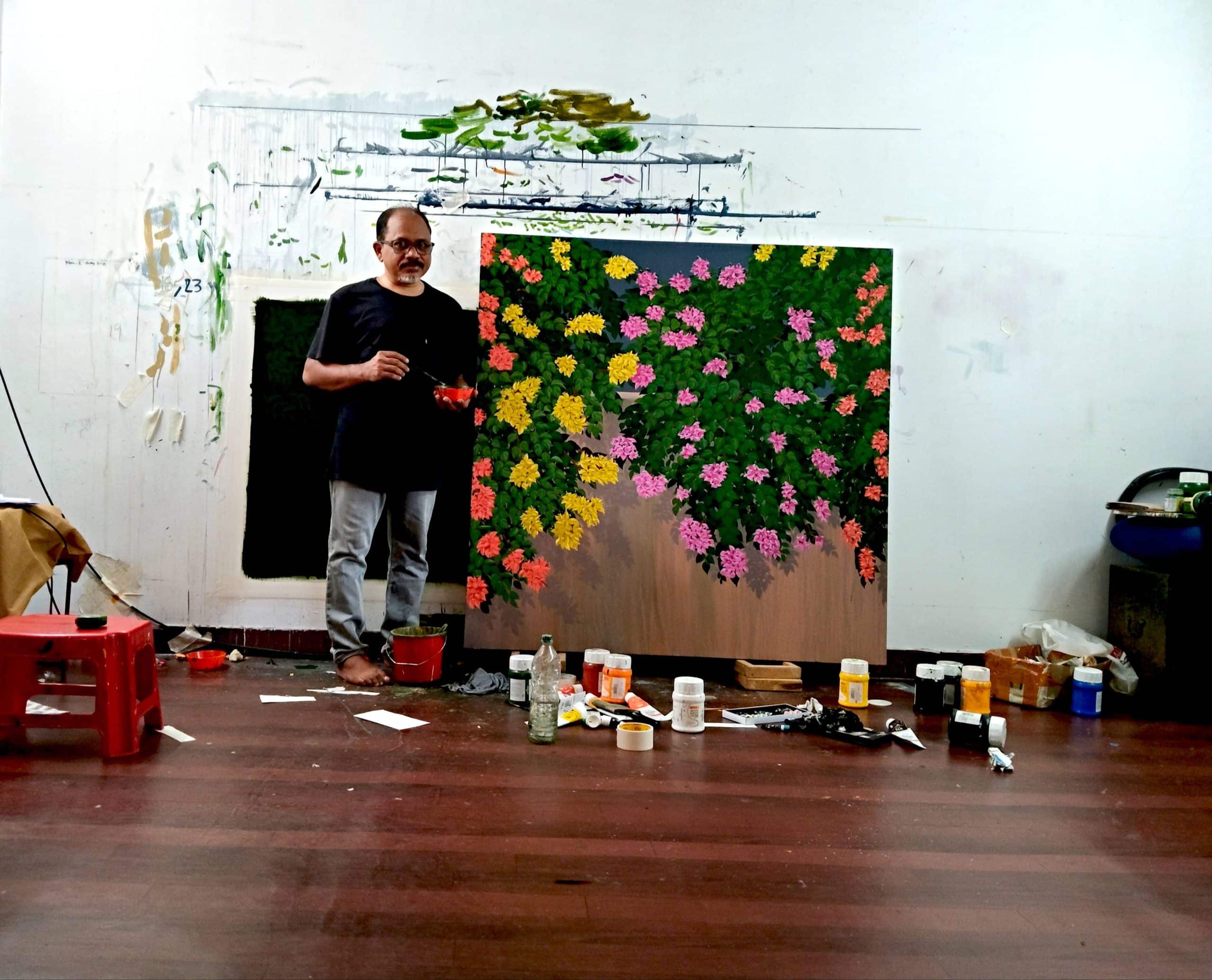 Every artwork begins with a spark of inspiration and my unwavering commitment