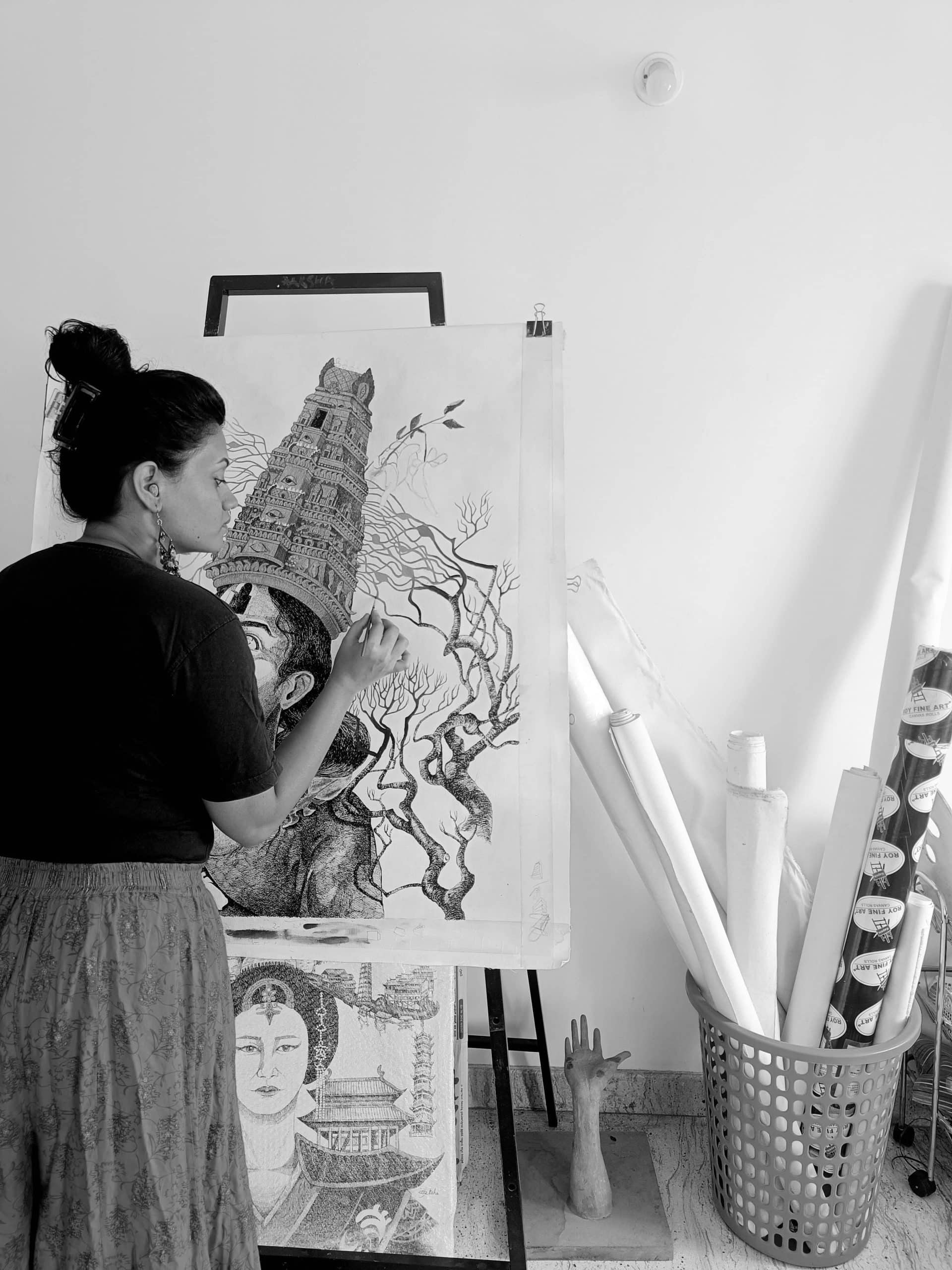 From blank canvas to a world imagined