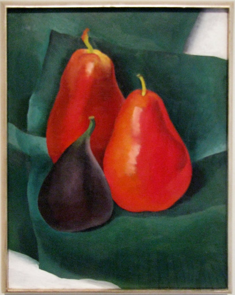 Still Life- Red Pears and Fig, 1923 