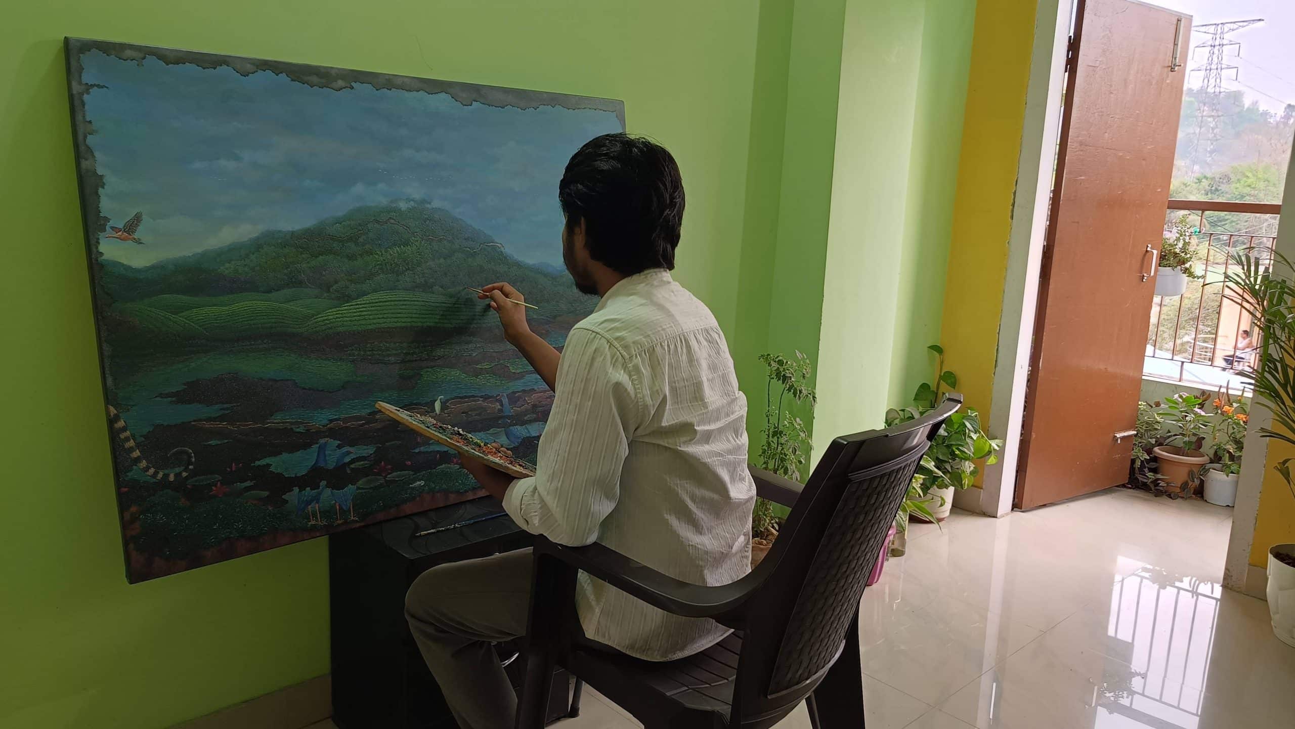 Painting my environmental truth