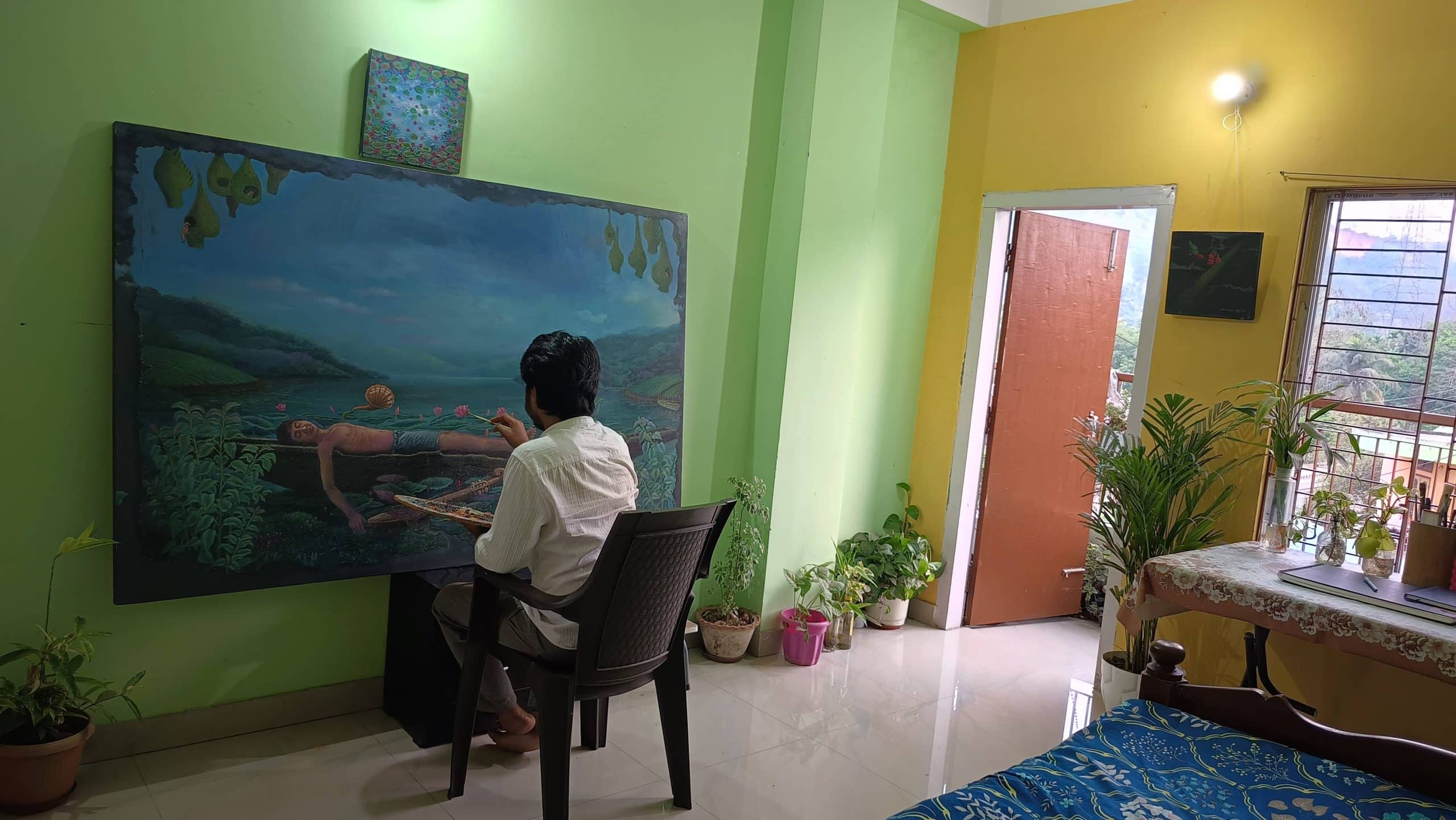 Creating art from Assam's soul