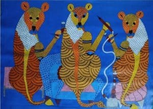 Rajendra Kumar Gond Art II