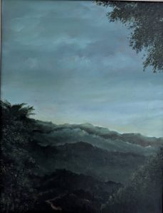 Evening Over the Hills