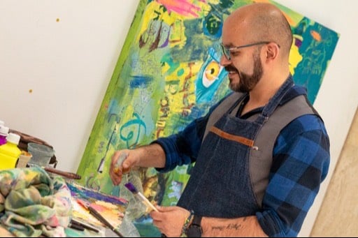 Pintura en Vivo Congreso de la República