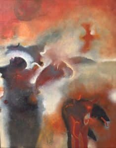 Paisaje al atardecer