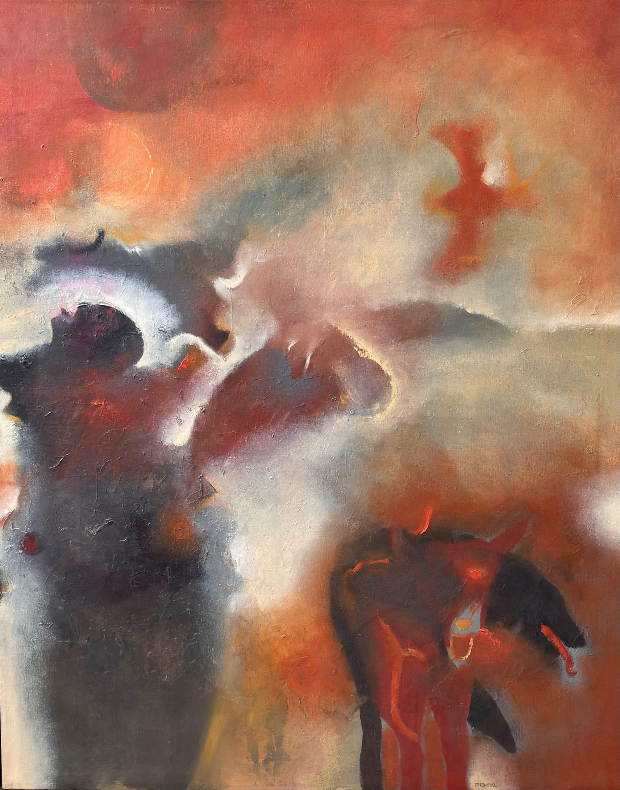 Paisaje al atardecer