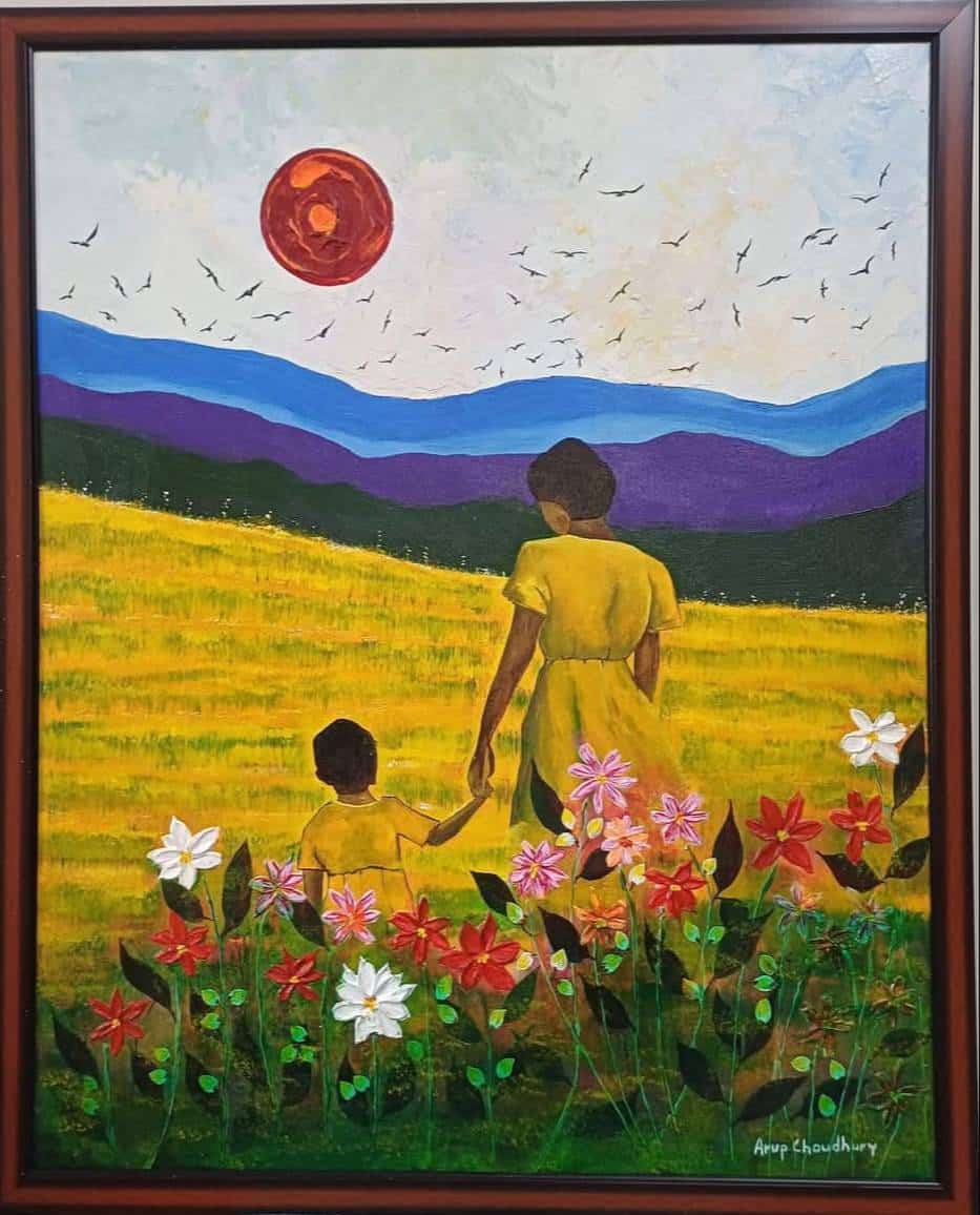 A mother and her Babay