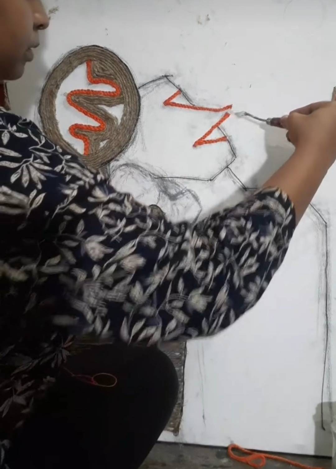 Creative abstract painting name