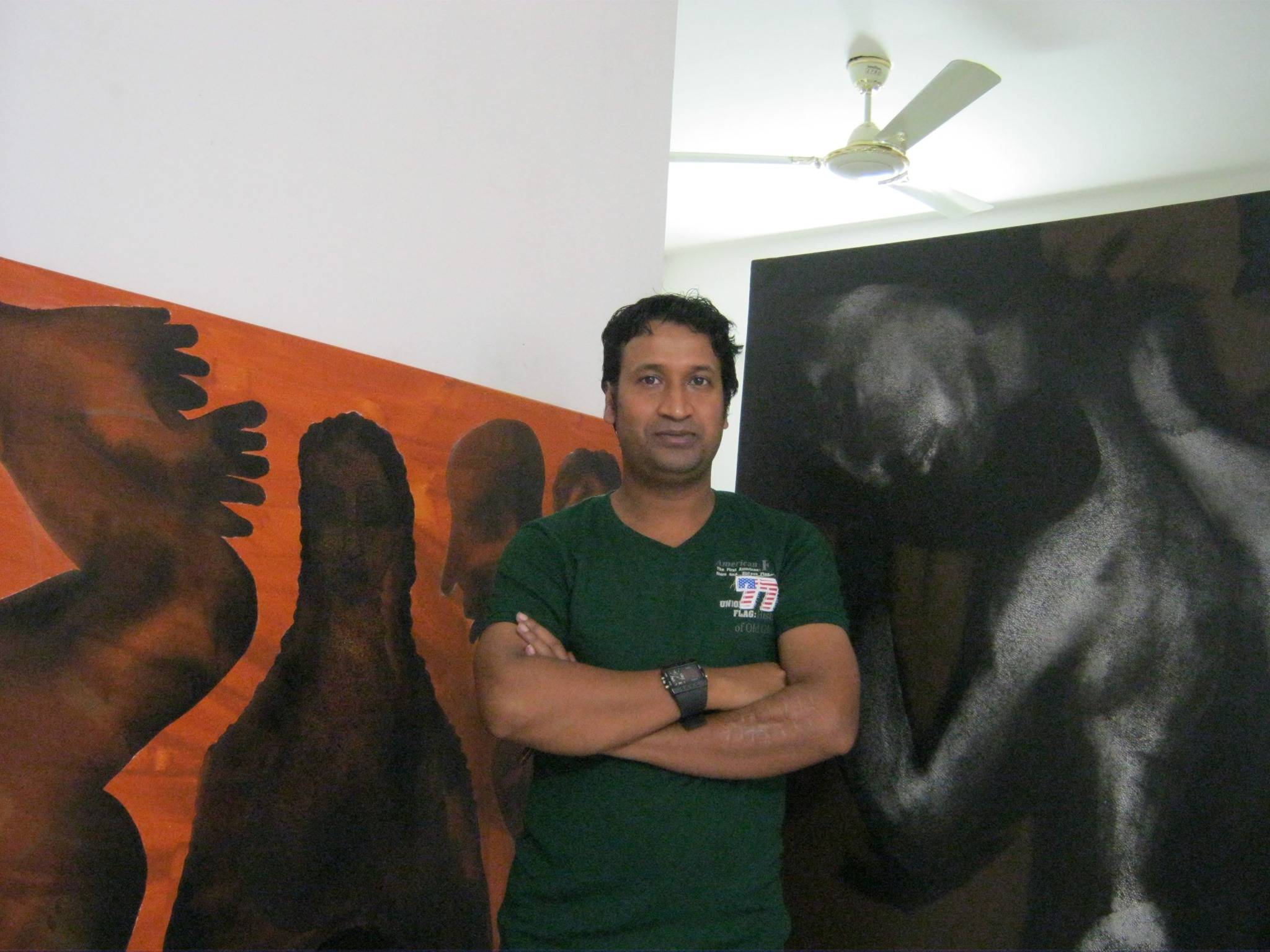 “Colours and strokes are the heartbeat of my life.”