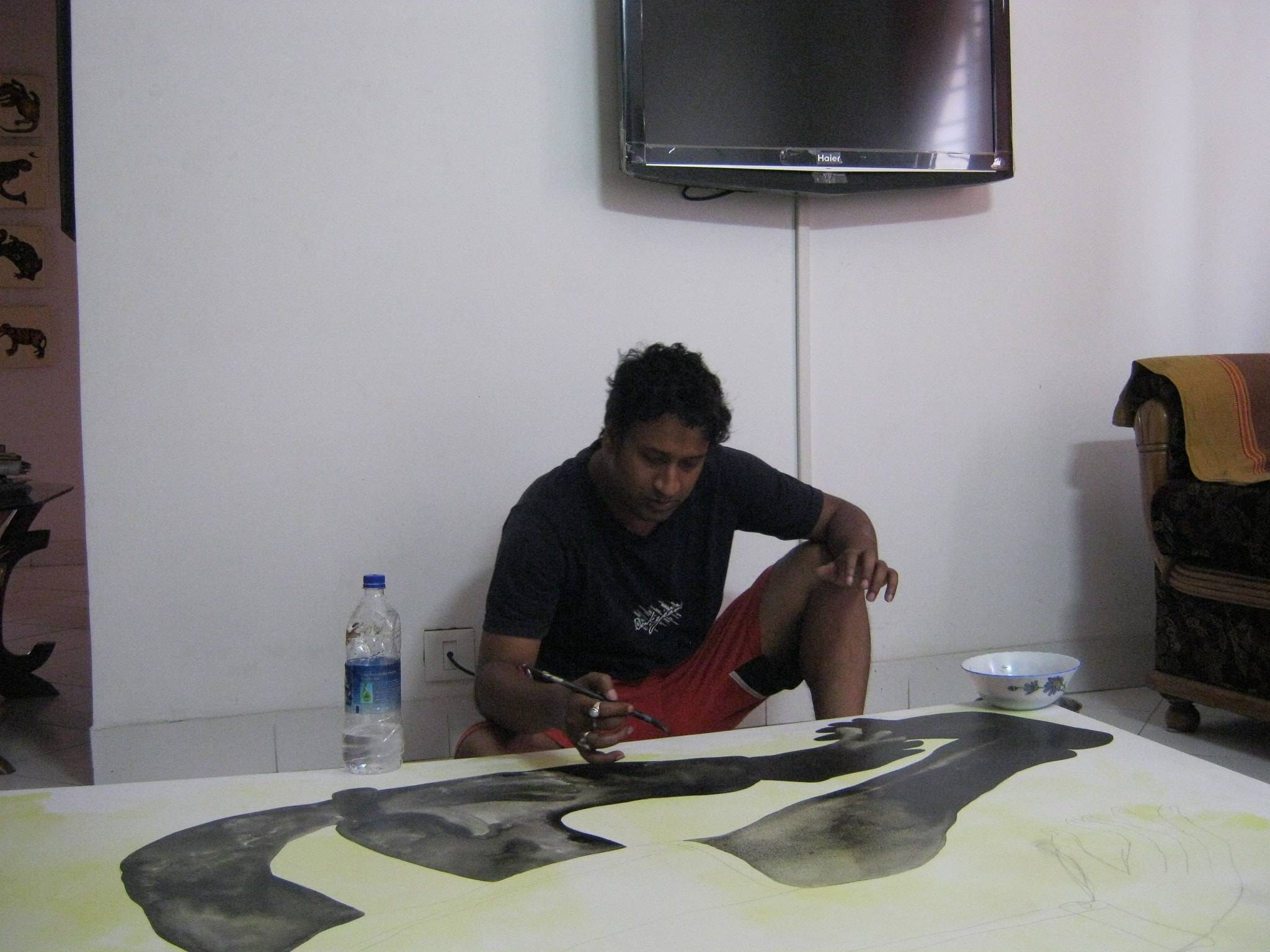 “Through painting, I live, dream, and exist.”