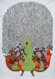 Rajendra Kumar - Gond Art IX