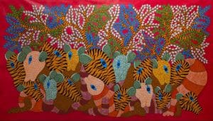 Rajendra Kumar - Gond Art XII