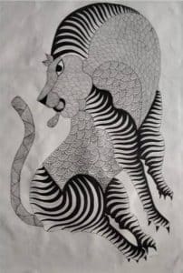 Rajendra Kumar - Gond Art XIII