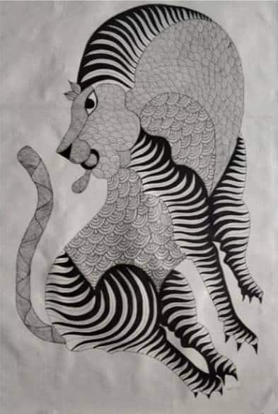 Rajendra Kumar – Gond Art XIII