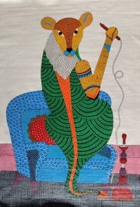 Rajendra Kumar - Gond Art XV