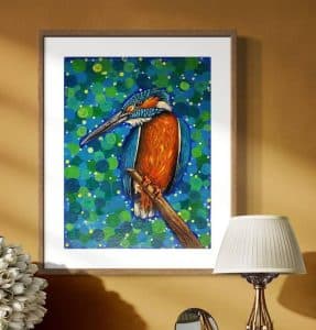 The Kingfisher’s Palette