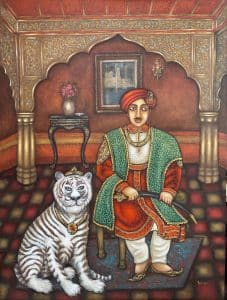 The Maharaja and White Tiger