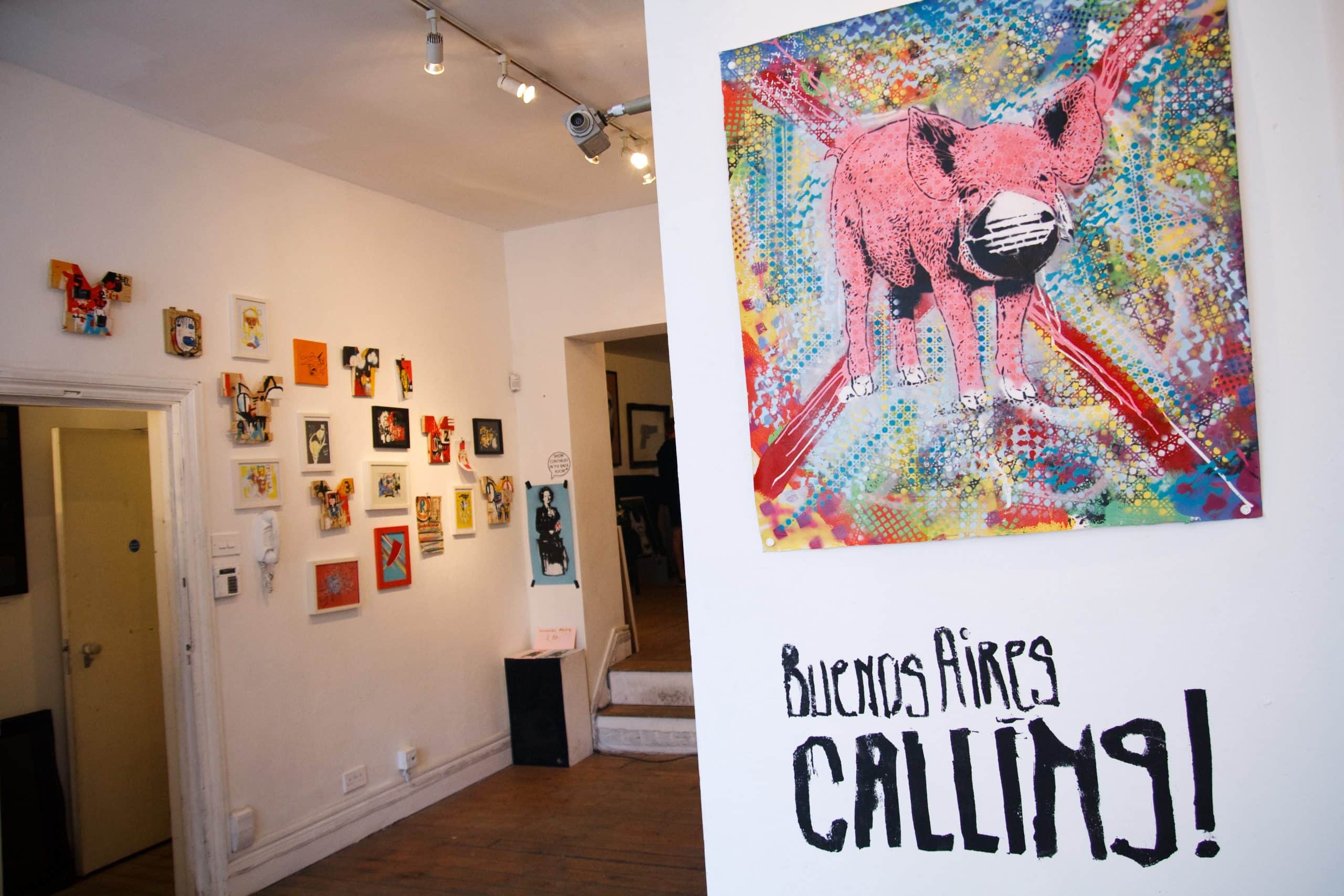 Street art exhibition