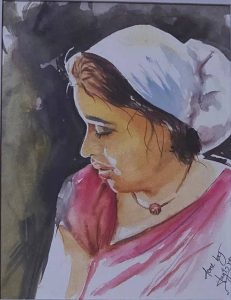 Village Women in morning.